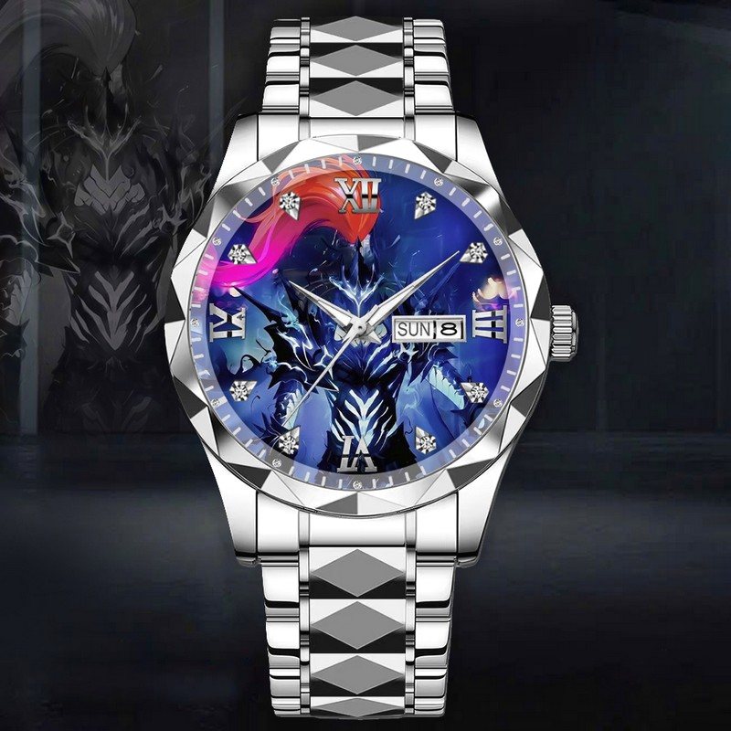 Awakened Monarch Force Solo Leveling Stainless Steel Watch