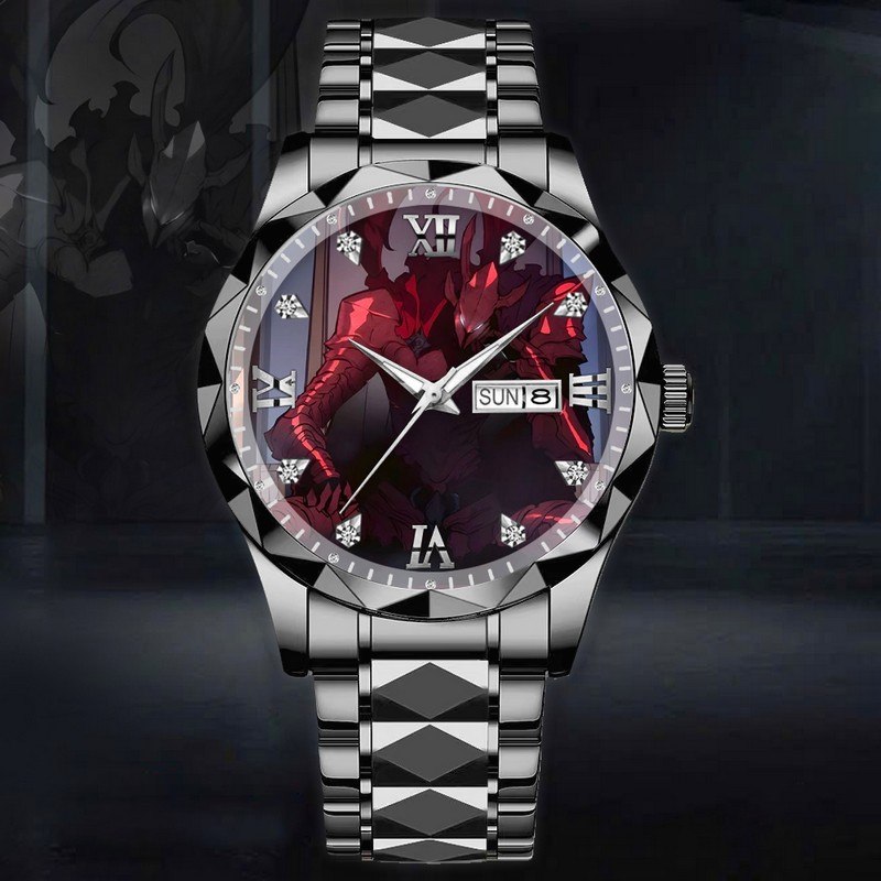 Blood Blade Strike Solo Leveling Stainless Steel Watch