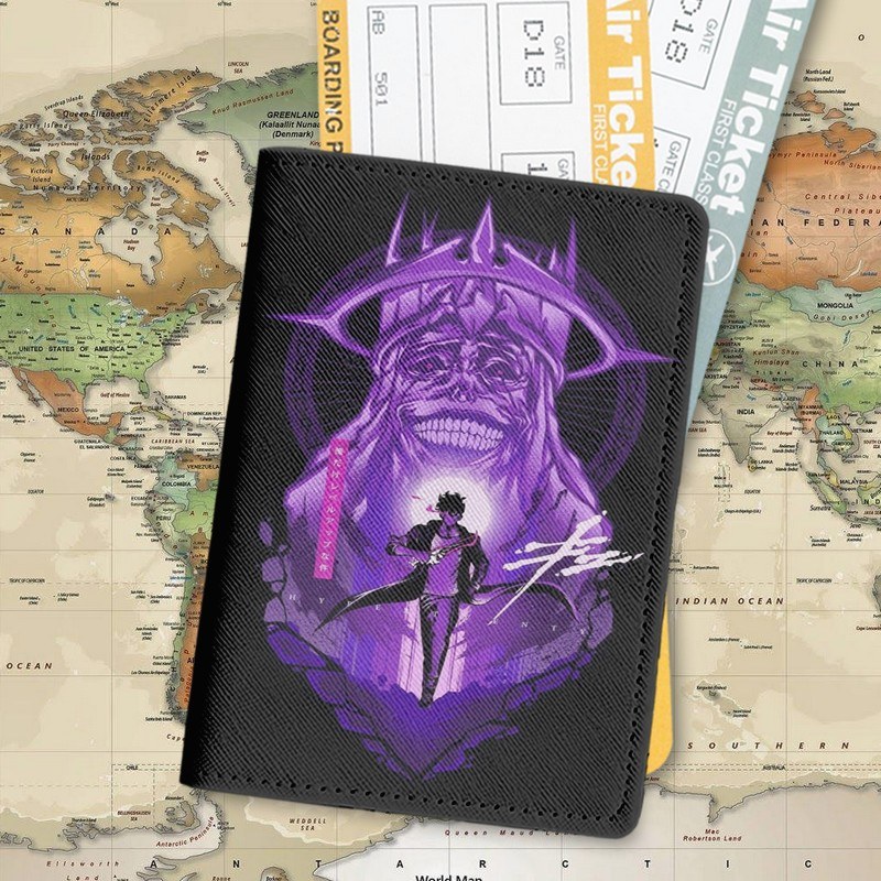 Demonic Army March Solo Leveling Passport Cover
