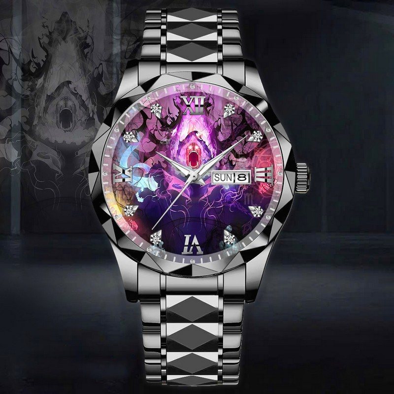 Dimension Break Raid Solo Leveling Stainless Steel Watch