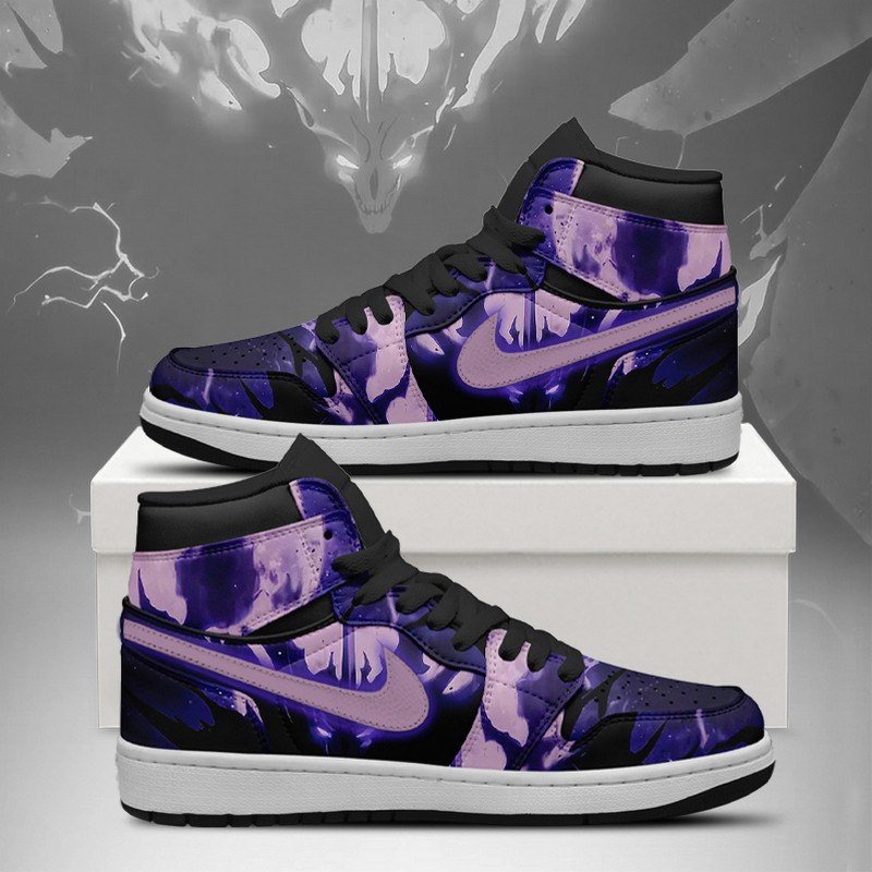 Jinwoo Black Armor Solo Leveling High Top Shoes