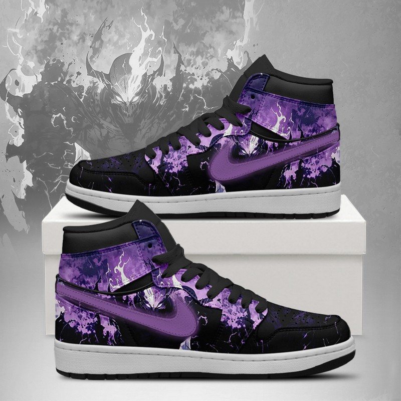 Monarch of Frost Solo Leveling High Top Shoes